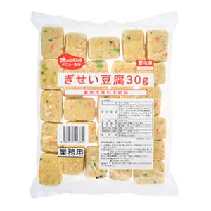 ぎせい豆腐 30g